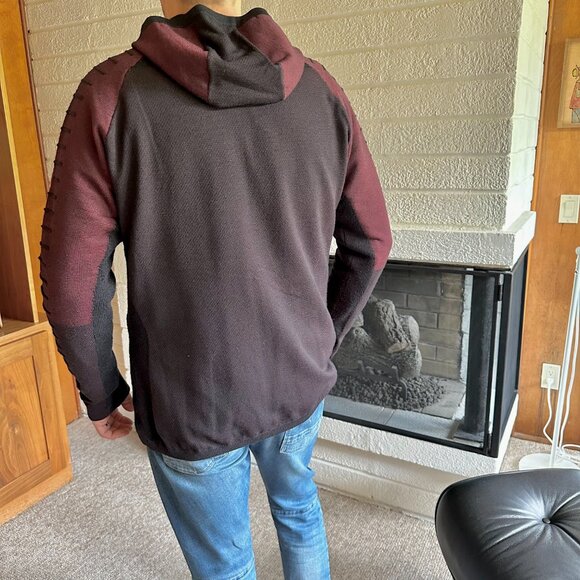 Smartwool Men's Intraknit Merino Fleece Full Zip Hoodie - Picture 4 of 10